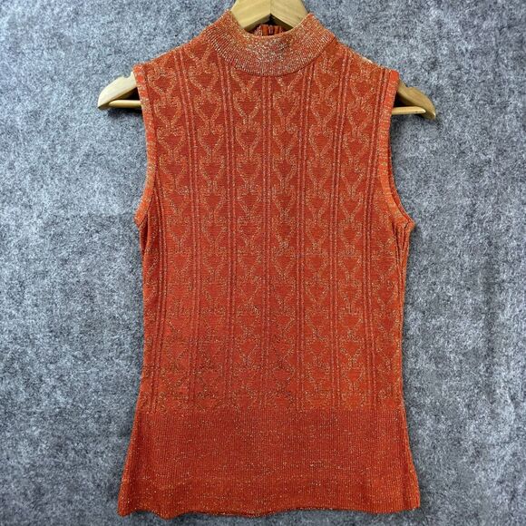 VTG Rona New York Knit Set Womens 10 Screen Worn Dress Skirt Suit Cardigan 60s - Picture 4 of 13